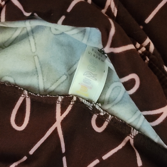 Lularoe Breast Cancer Awareness Leggings OSFM - Picture 2 of 2